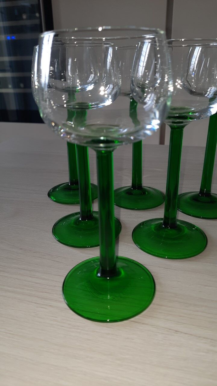 Verres à vin d'Alsace