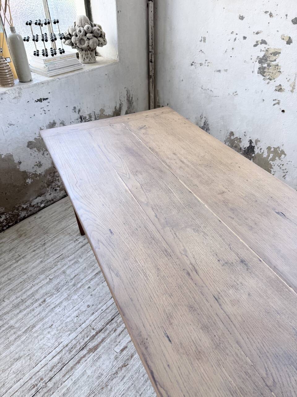 XL oak farmhouse table 1950 235cm