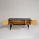 Vintage sideboard with tapered legs, 1950s.