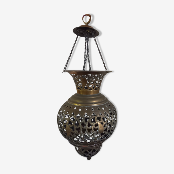 Moroccan copper lantern
