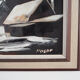 Painting „The Winter Aurora”, Scandinavian design, 1970s