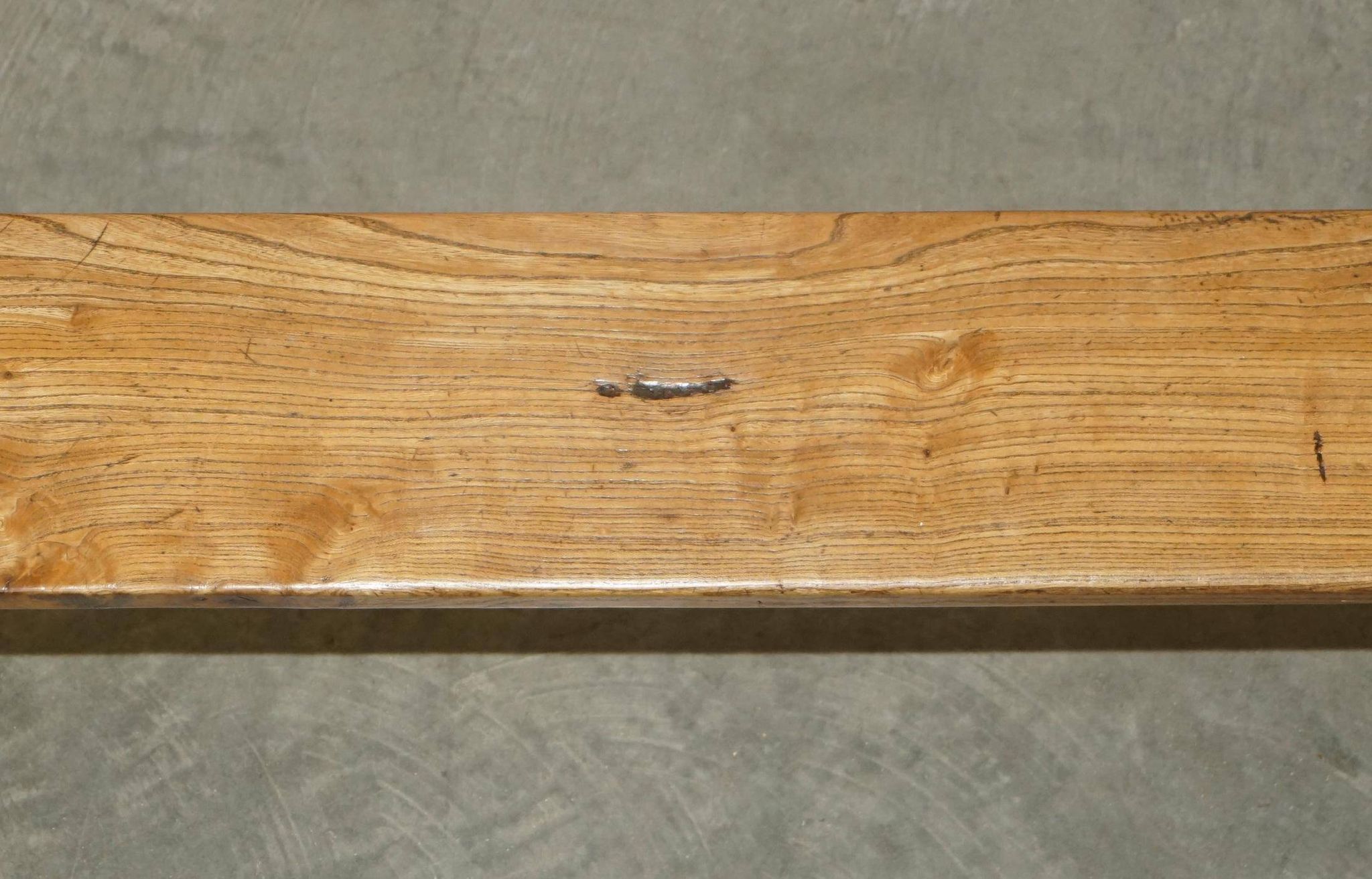 Paire de bancs victorienne en chêne