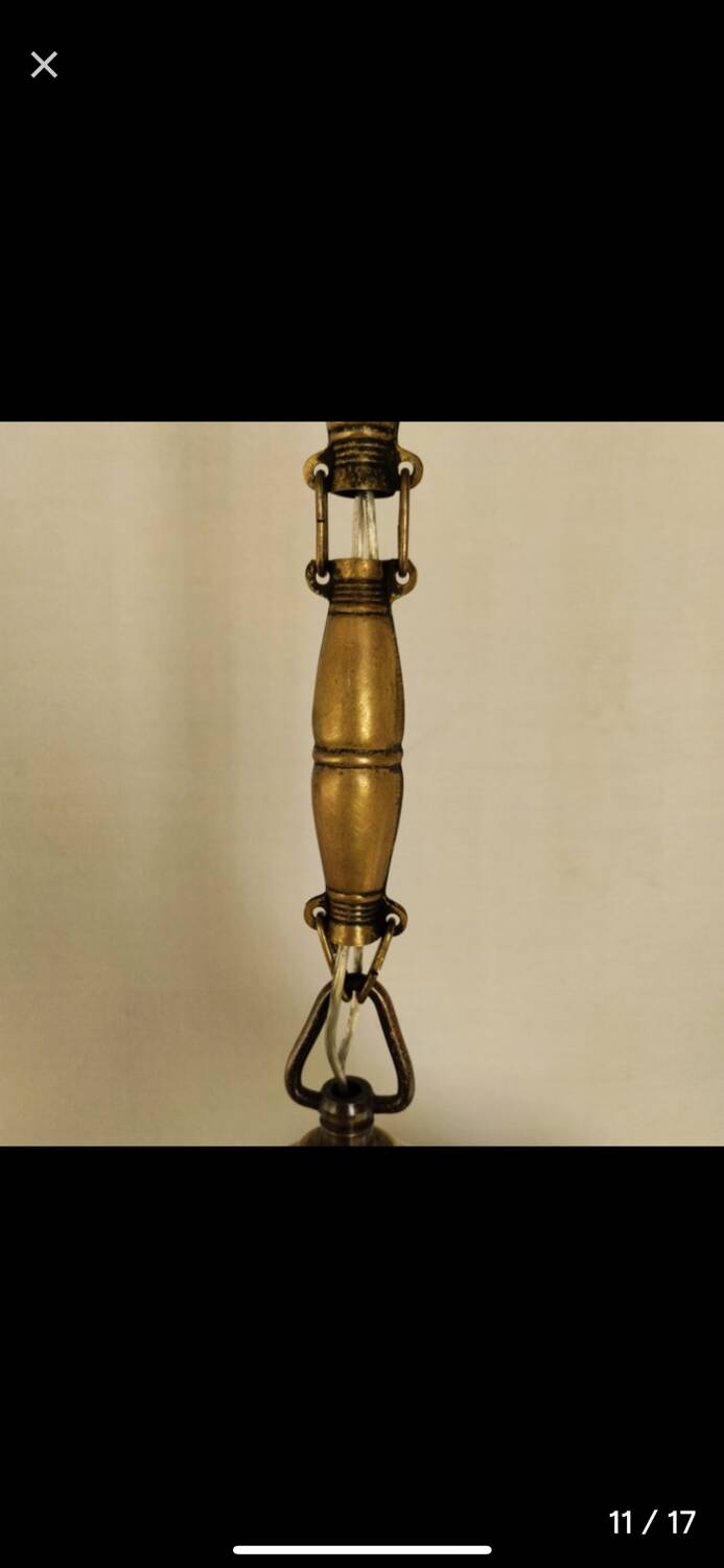 Lampe à suspendre - Verre de Murano - Rationaliste / Bauhaus