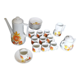 Service à café L. Lorioux 10 tasses