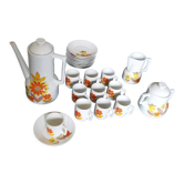 Service à café L. Lorioux 10 tasses