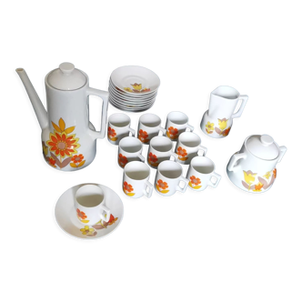 L. Lorioux coffee set 10 cups