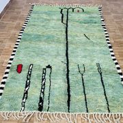 Traditional handmade carpet 250cm x 150cm Moroccan