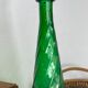 Large glass carafe from Empoli, Italy, 1960s.