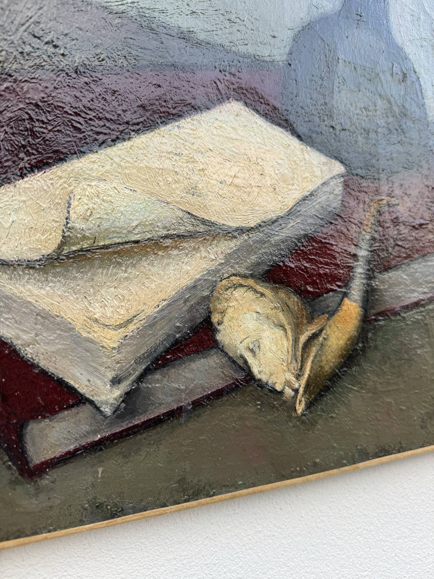 Still life painting modern realism old