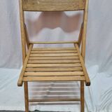 Folding chair wood from 1980