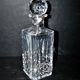 Manhattan model St. Louis cut crystal whisky decanter