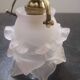 Porcelain and glass paste wall lamp 1930
