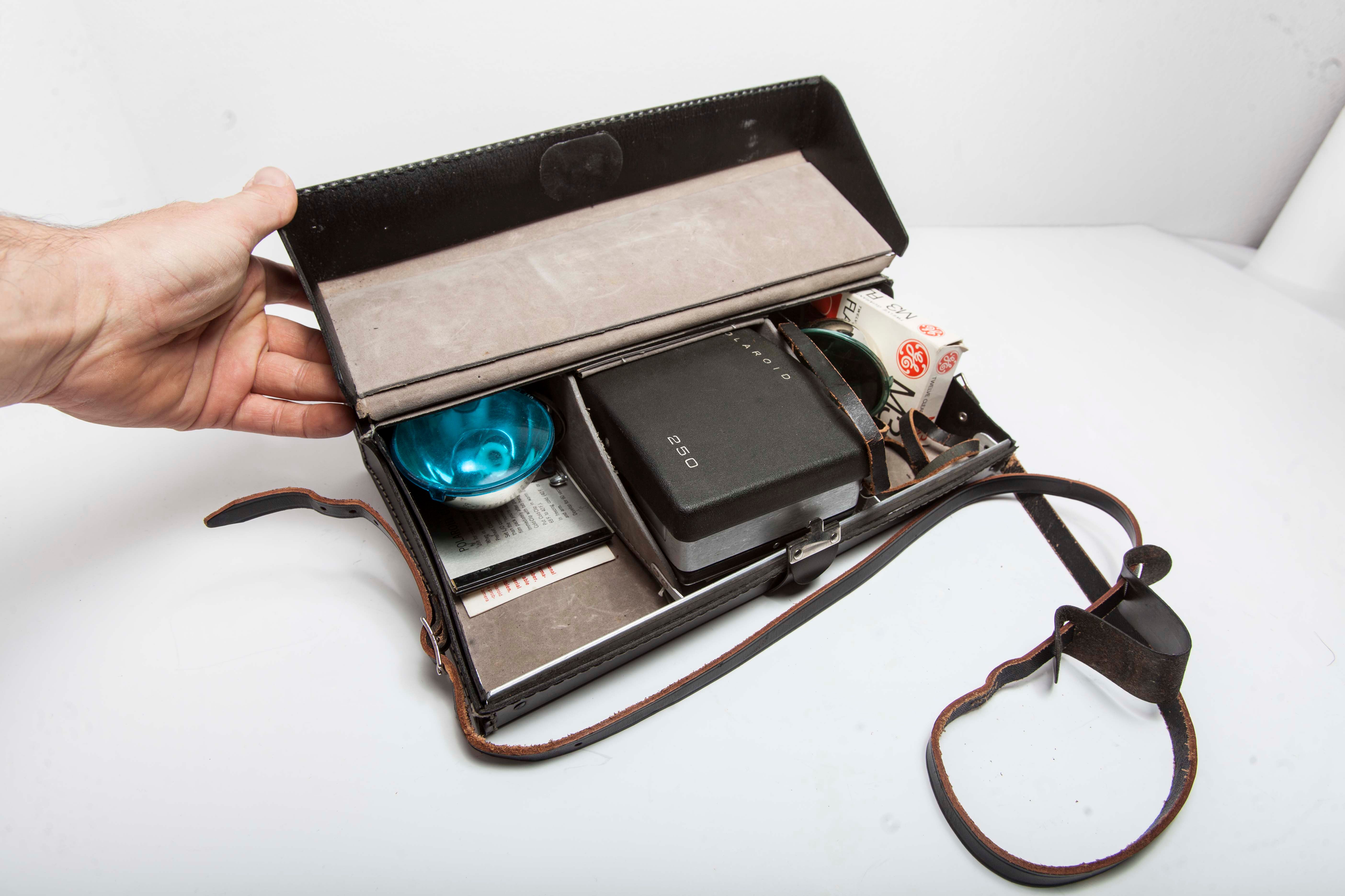 Polaroid 250 pro model complete