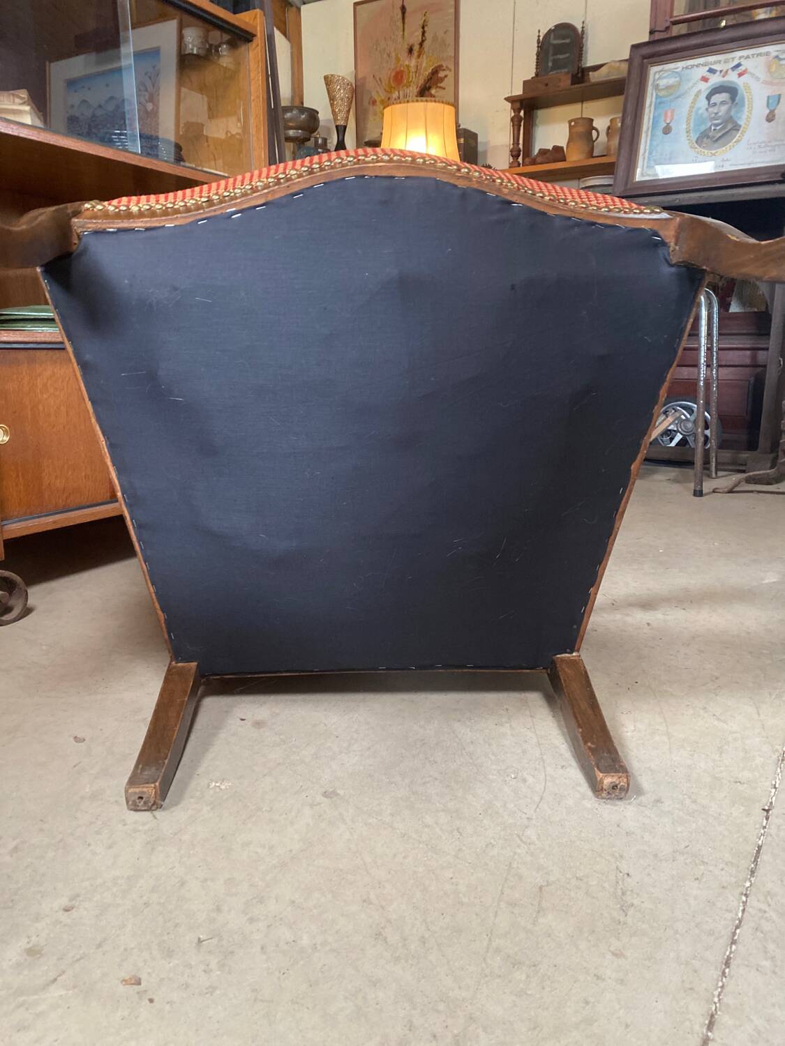 Large Voltaire armchair