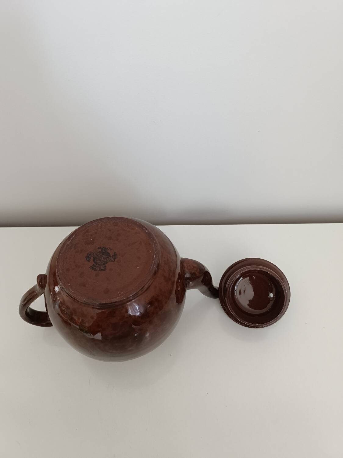 Large vintage English teapot Arthur Wood