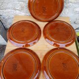Sarreguemines collection “Hawai” plates