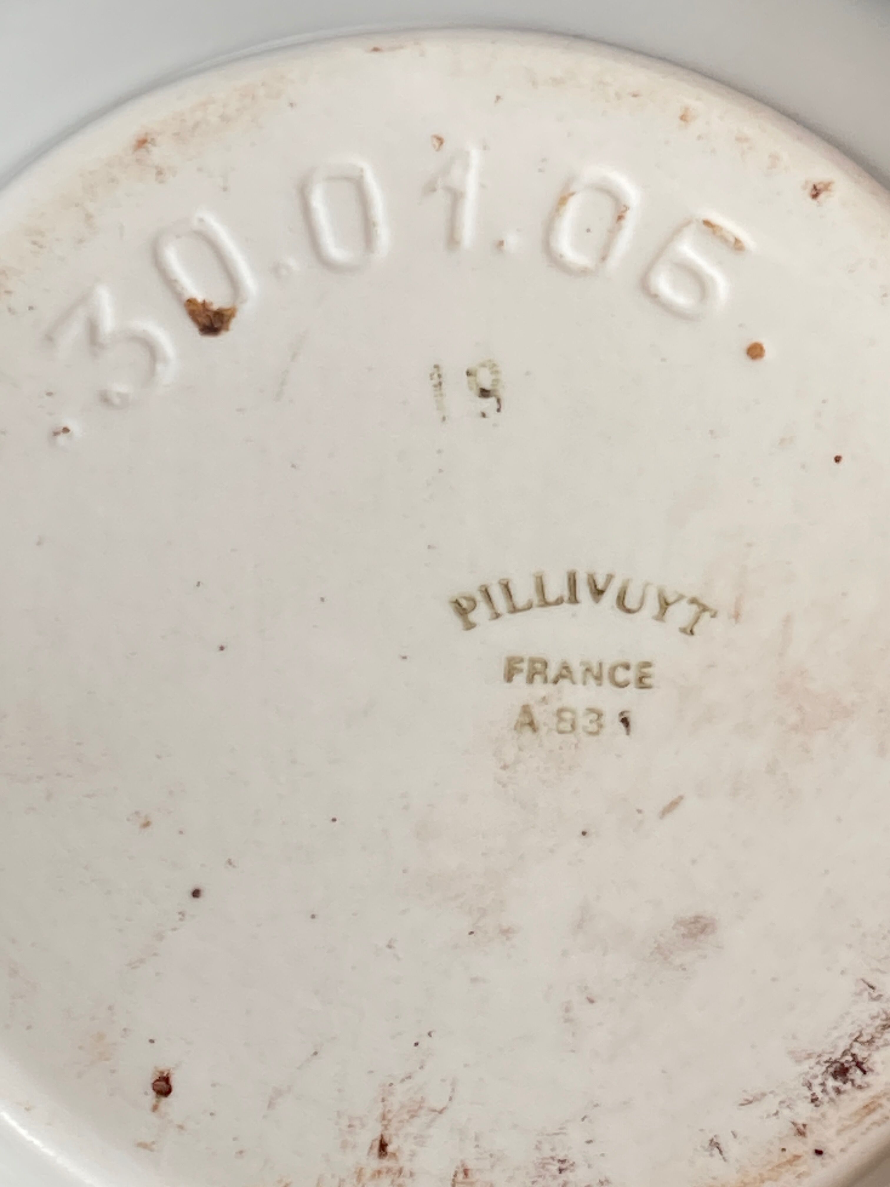 Pillivuyt porcelain herbal tea