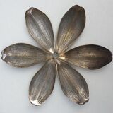 Set of 6 petals brass display