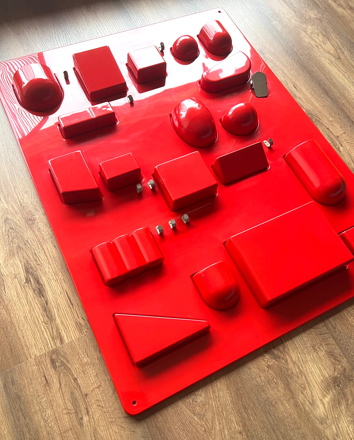 Wall organizer by Dorothee Becker for Maurer / Uten.silo I model, retro organizer german design 1969