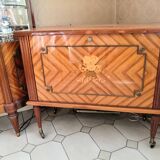 Louis XVI style bar cabinet