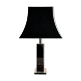 70s chrome metal lamp