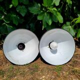 Set of two industrial style lamps