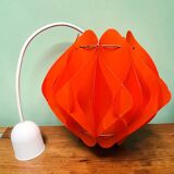 Mid Century Modern 70s red pendant light