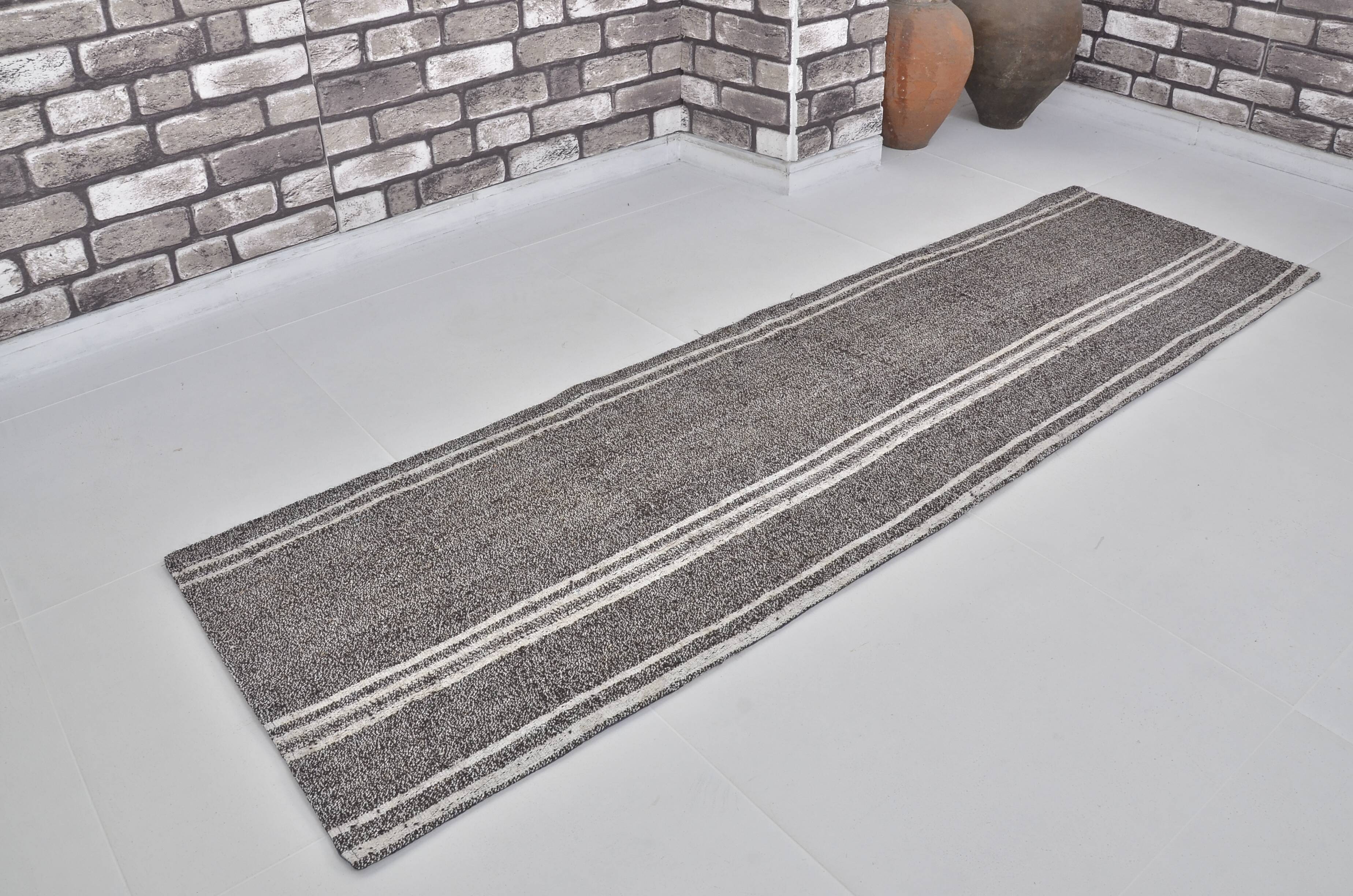 Stripe Neutral Kilim Vintage sku 3761
