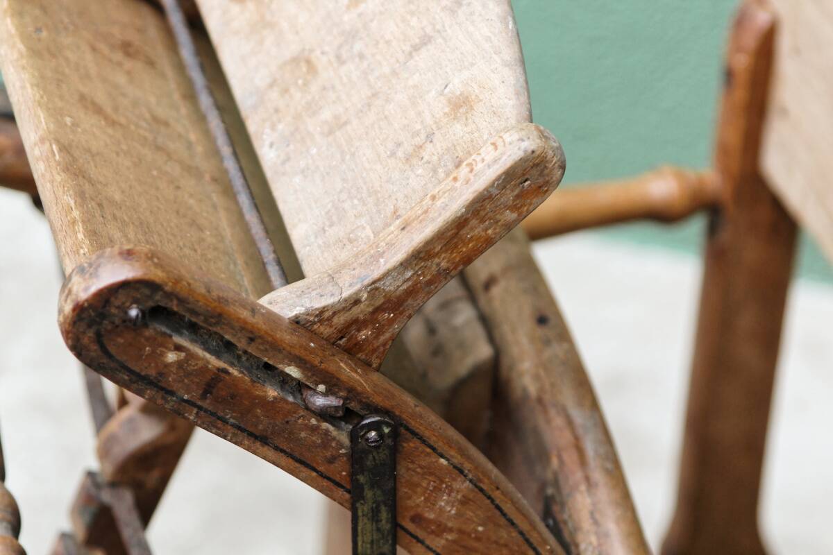 Baby high chair, early 20th century