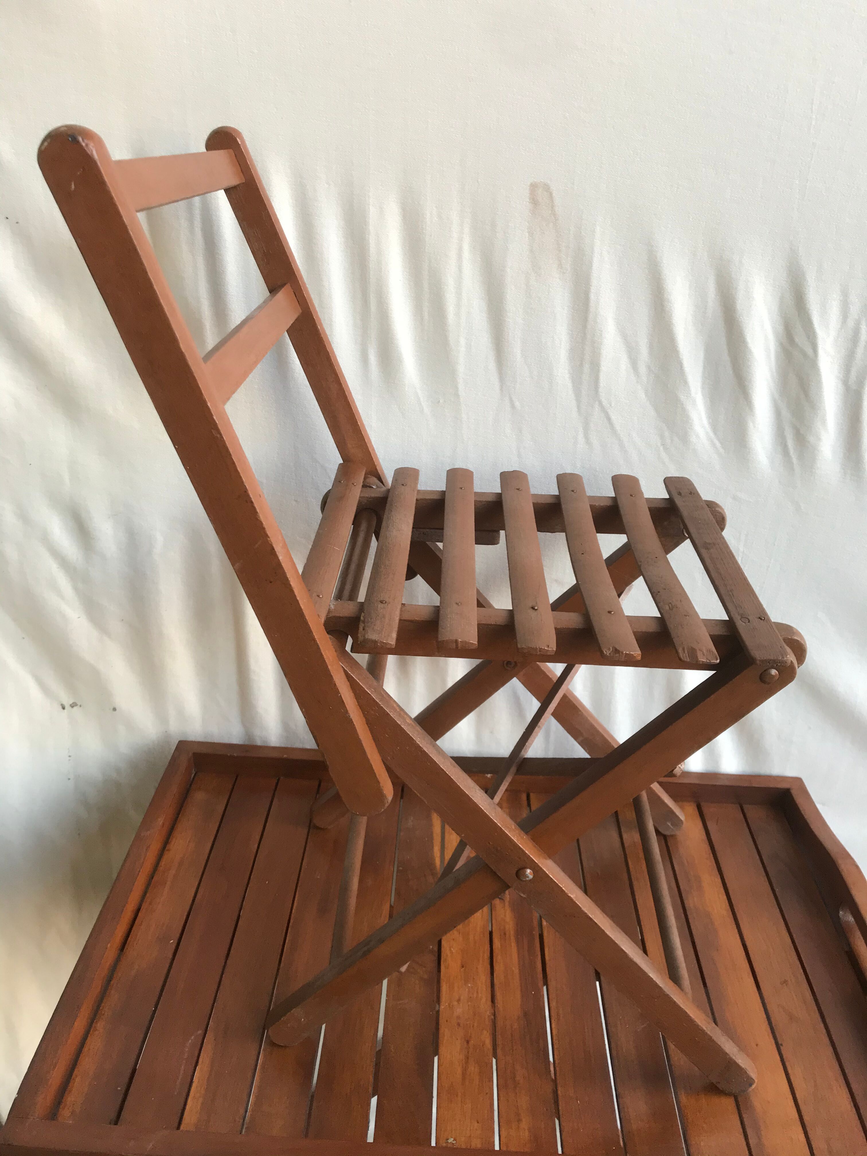 Former children's fold chair