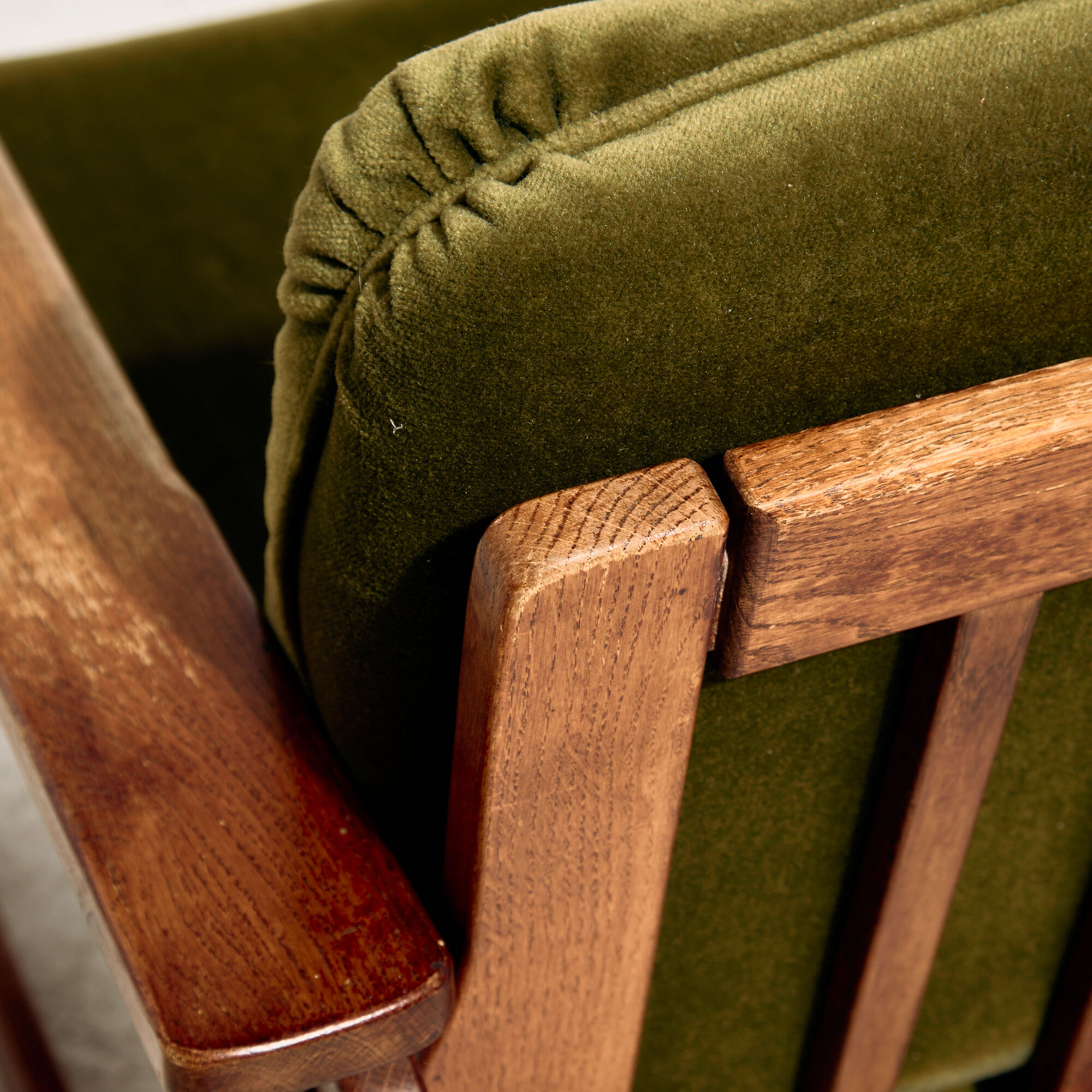 Fauteuil hongrois en hêtre