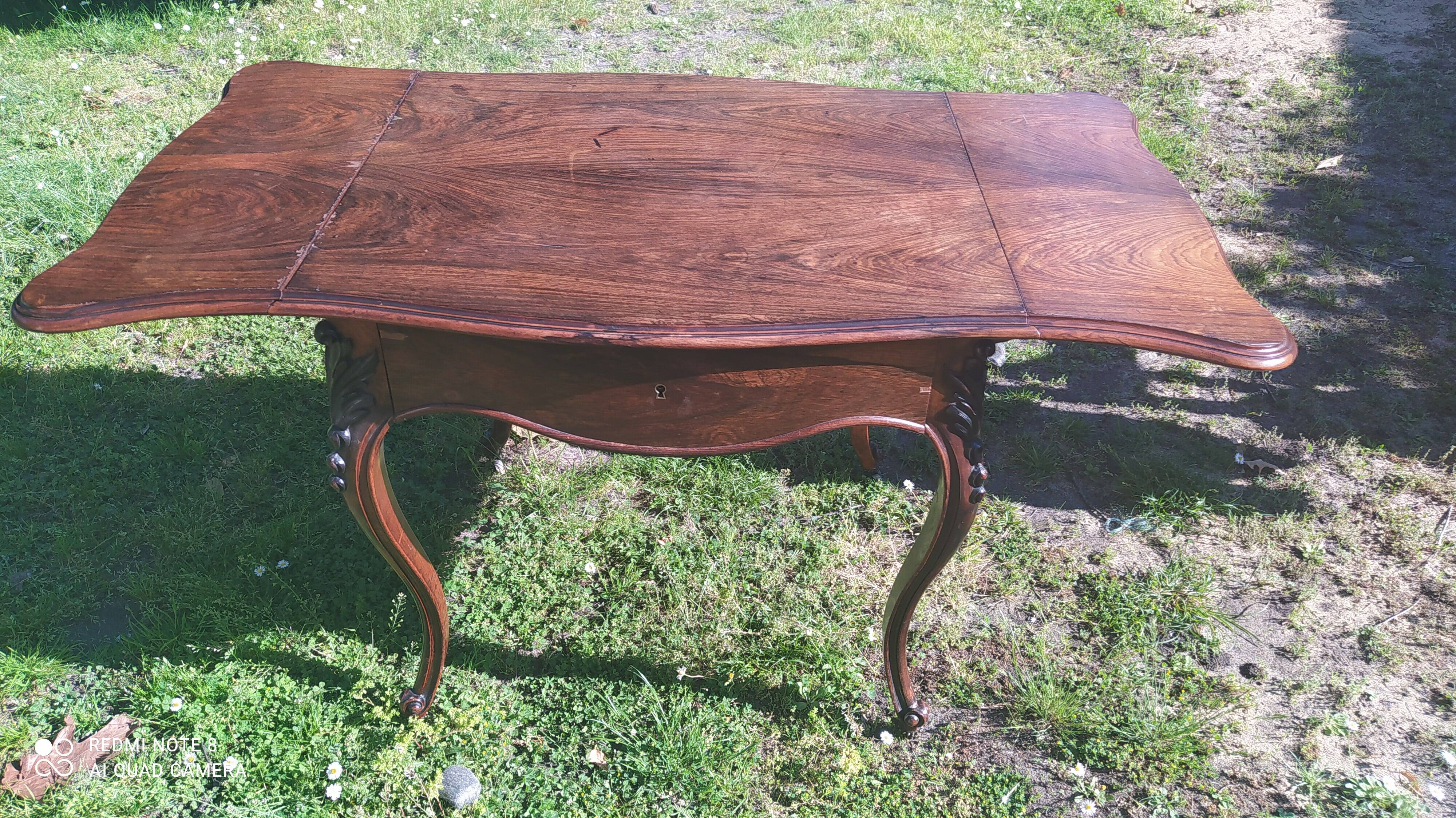 Middle table called Louis XV style, 19th century