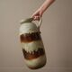 Vintage floor vase German ceramic West Germany Scandinavian decorative object