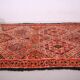 Grand tapis marocain fait main vintage 204 x 427 cm - Tapis en laine berbère rare