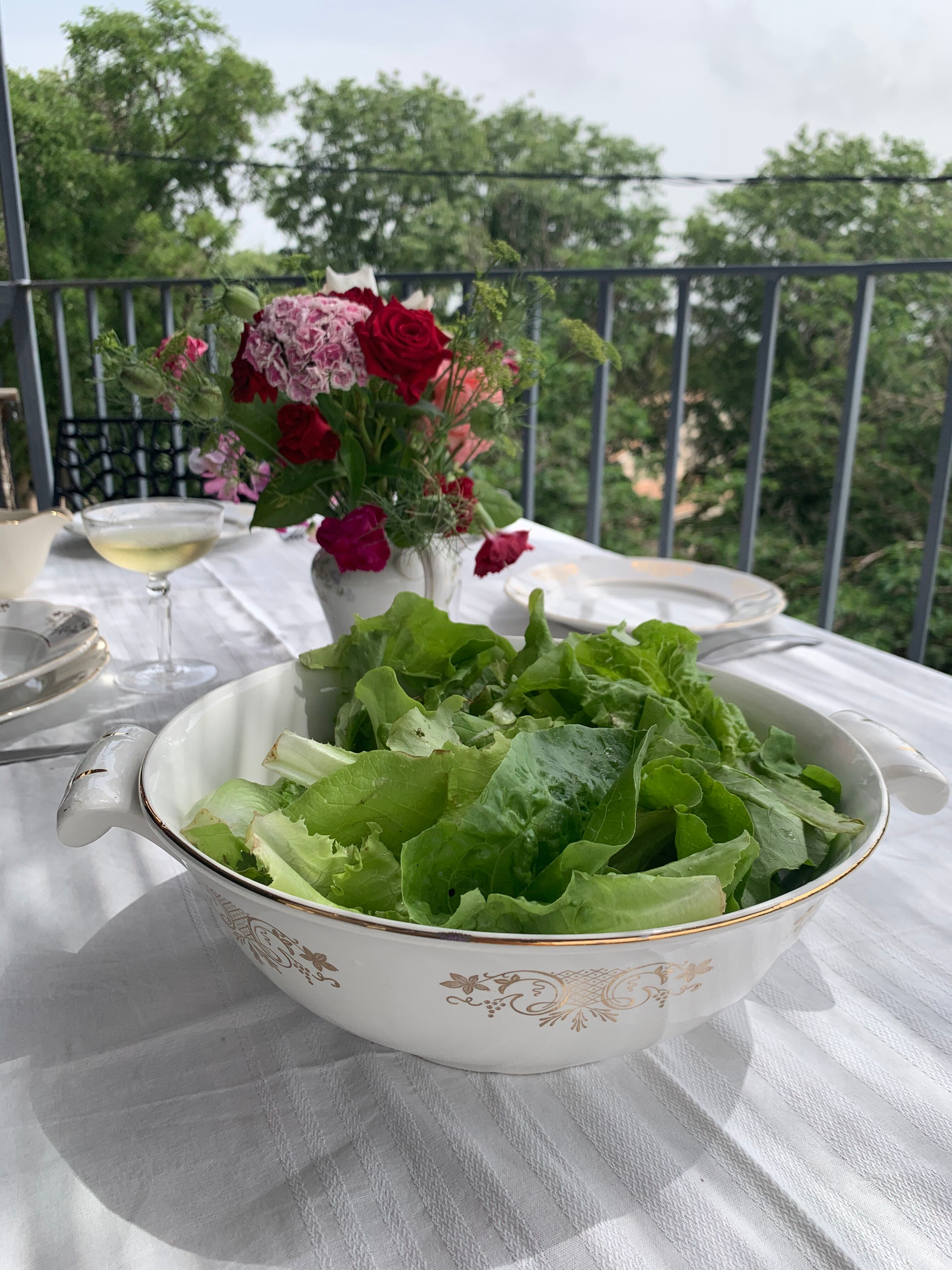Salad bowl Lunéville Badonviller