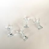 Vintage Holmegaard Per Lutken Hunter Jaeger Design Port Wine Glasses -