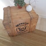 Ancienne caisse bois Pierrot Gourmand