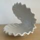 Vintage iridescent ceramic shell emptier
