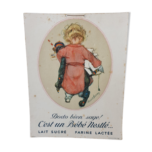 Ancienne affiche Nestlé