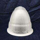 Art deco glass globe signed Muller 40s