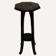 Antique Japanese hand craved side table by Libert London ca 1905