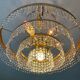 Vintage Crystal Tassel Cascade Chandelier