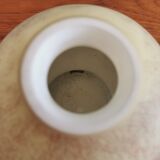 Vase verre soufflé, verrerie de Vianne