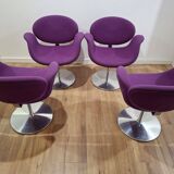 Set of 4 armchairs, Tulip, Pierre Paulin, Netherlands 1980s