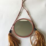 1920s laque mirror