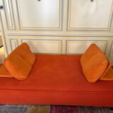 Rochebobois orange sofa