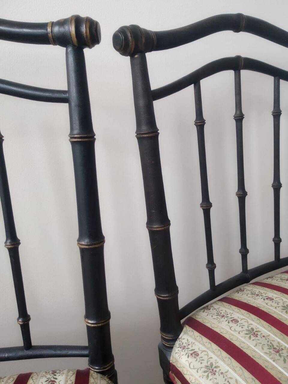 Two Napoleon III chairs (19th century)