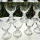 Verres Saint Louis Crystal modèle Cluny