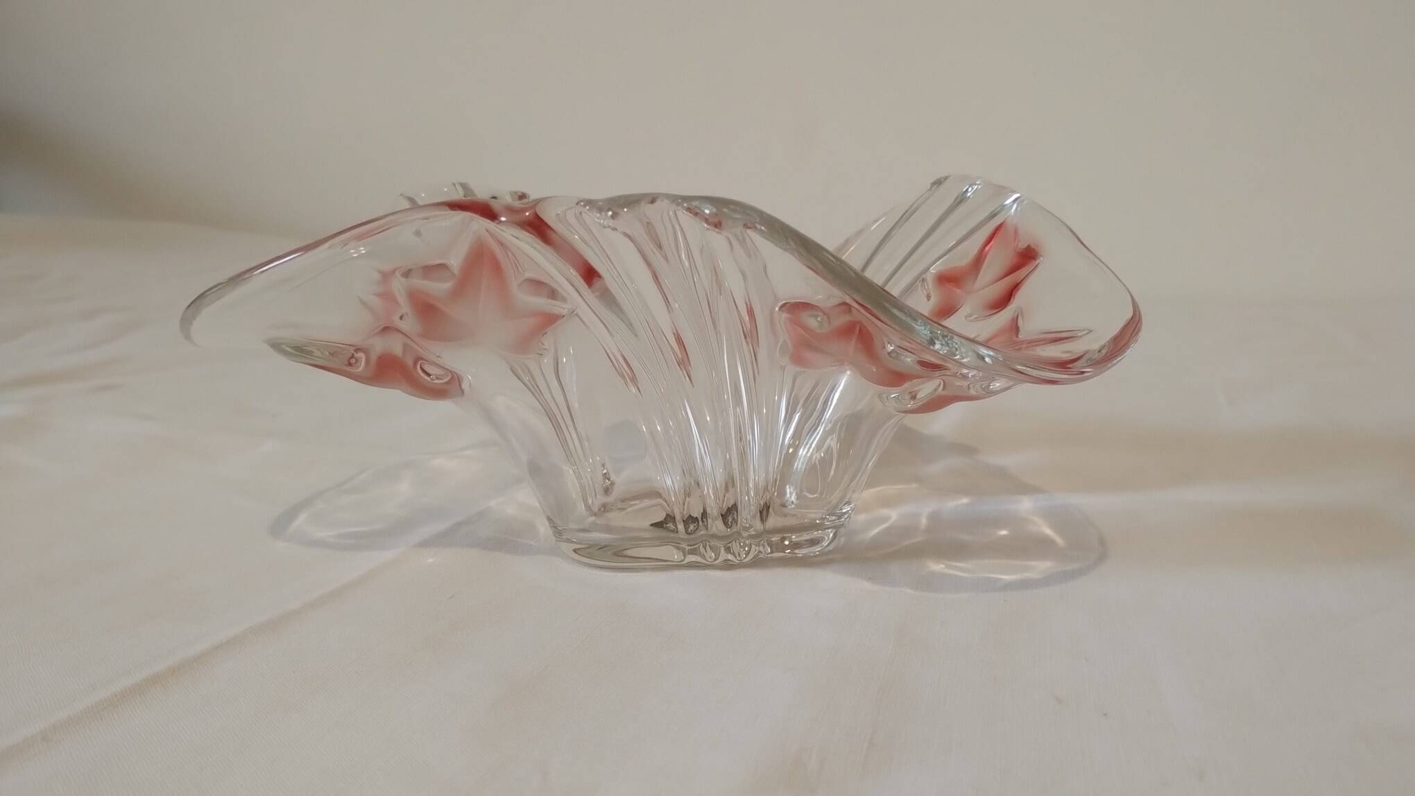 Crystal pocket tray by Walther Glas