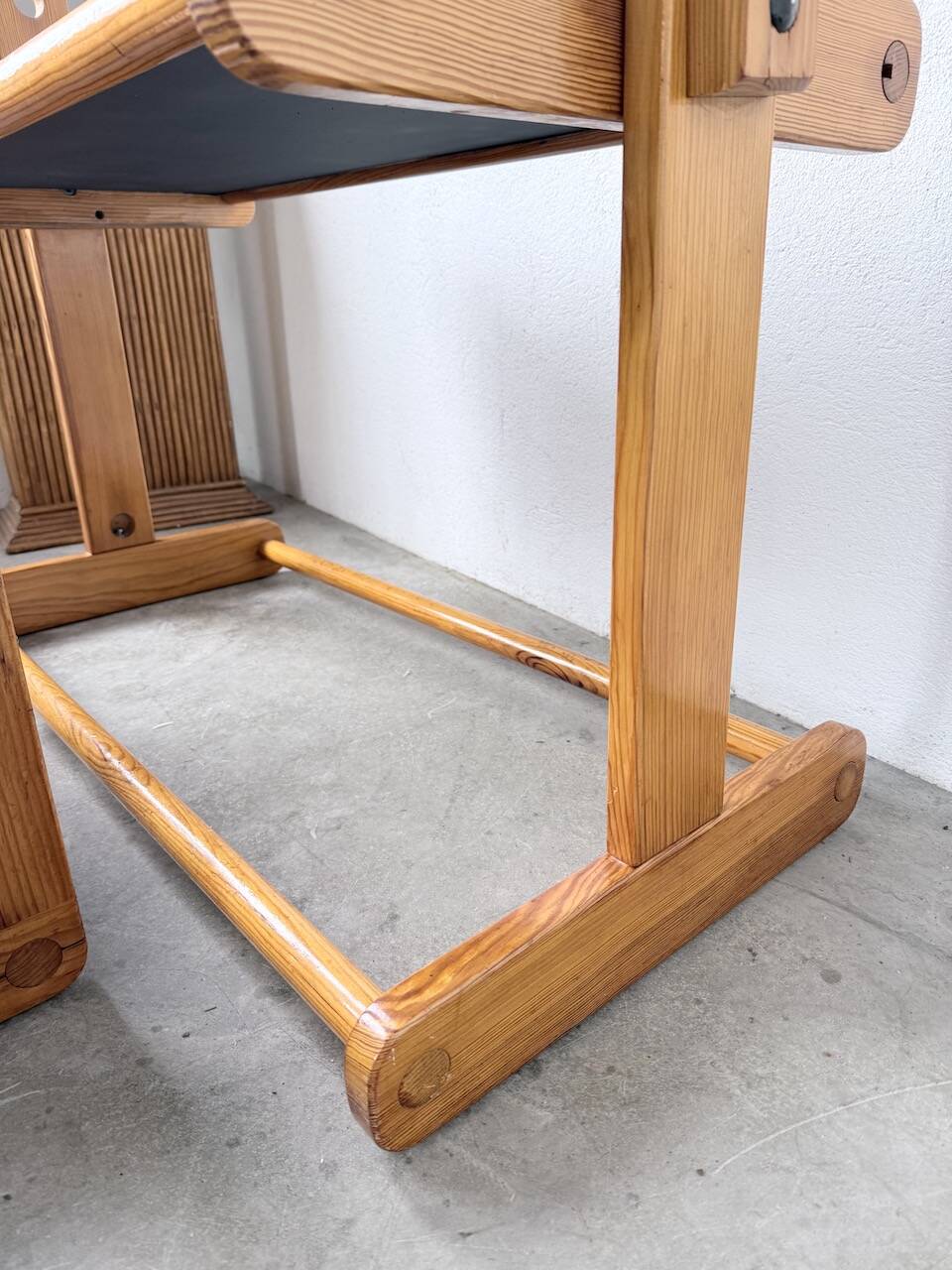 Bureau et chaise enfant pin Bauhaus